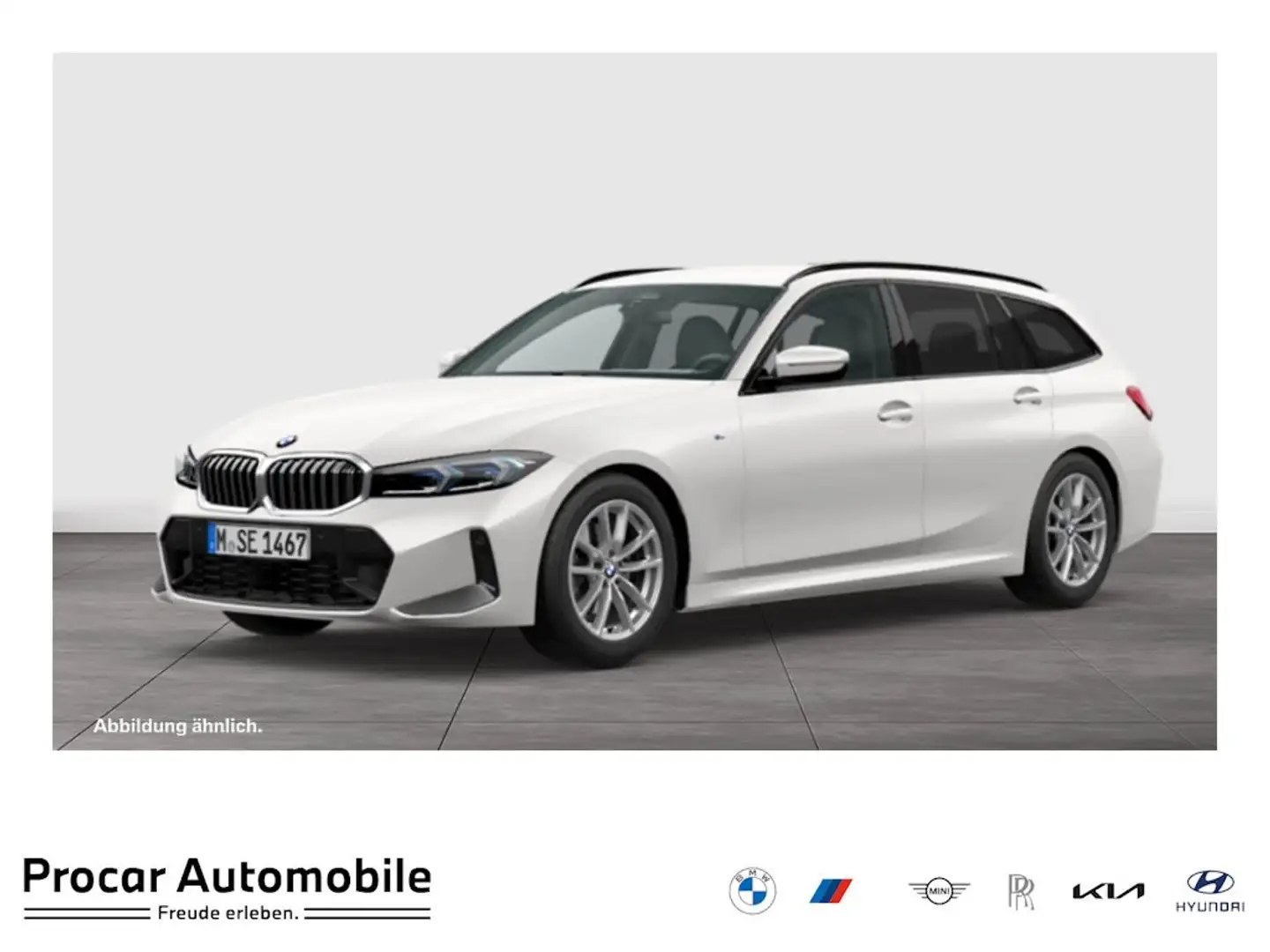 BMW 320 i M SPORT+ACC+HuD+DA+PA+HiFi+SHZ Weiß - 1