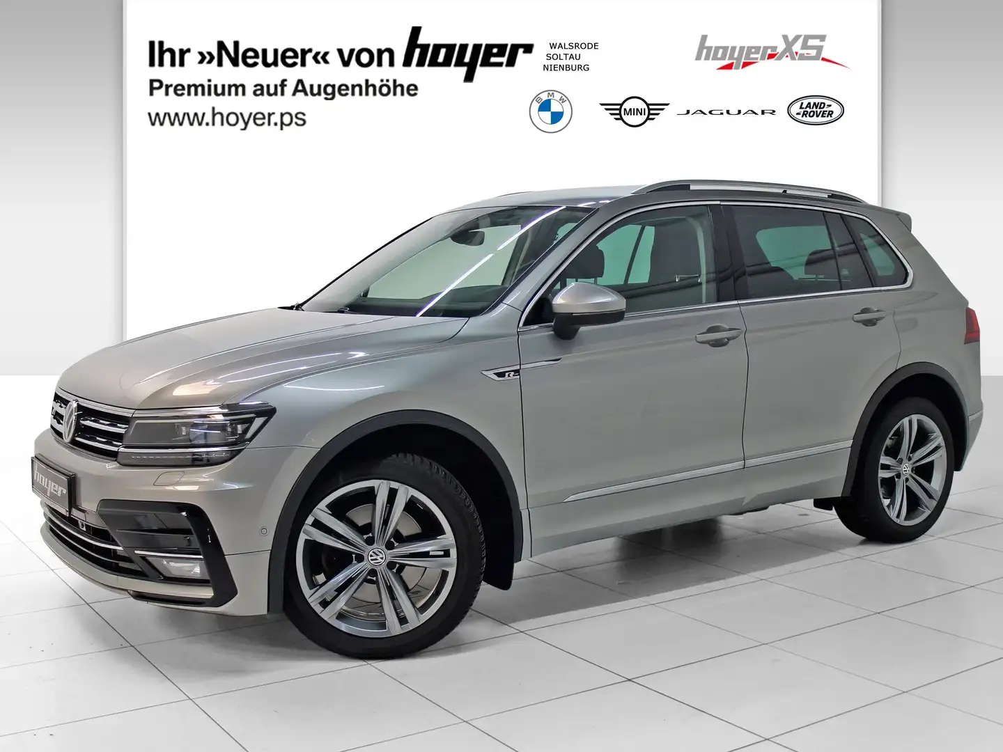 Volkswagen Tiguan 2.0 TDI SCR DSG 4MOTION Highline LED R-Line Zilver - 1