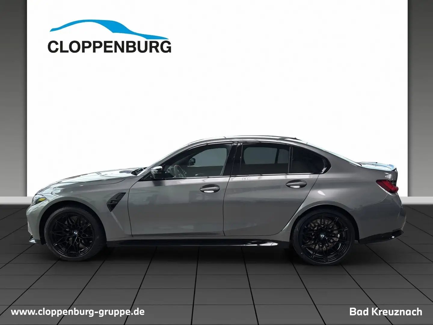 BMW M3 Competition Limo.+MDriversPack.+Head-Up+LHZ Grau - 2