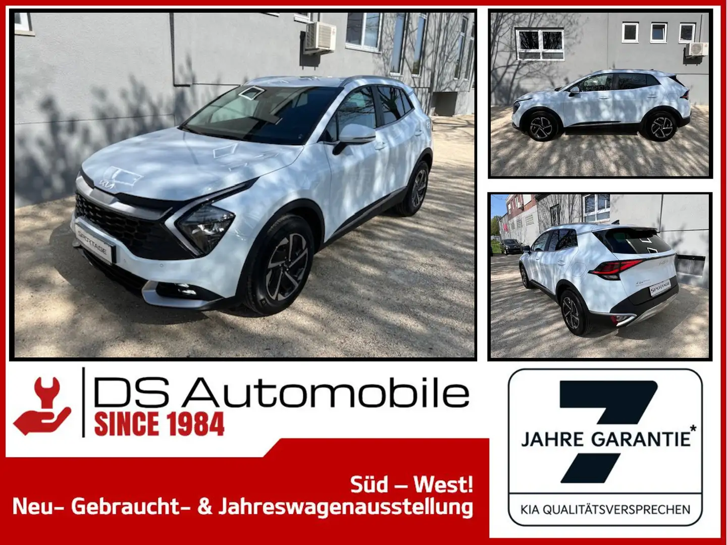 Kia Sportage 1.6T-GDI 48V |Vision|Klimaautomatik Weiß - 1