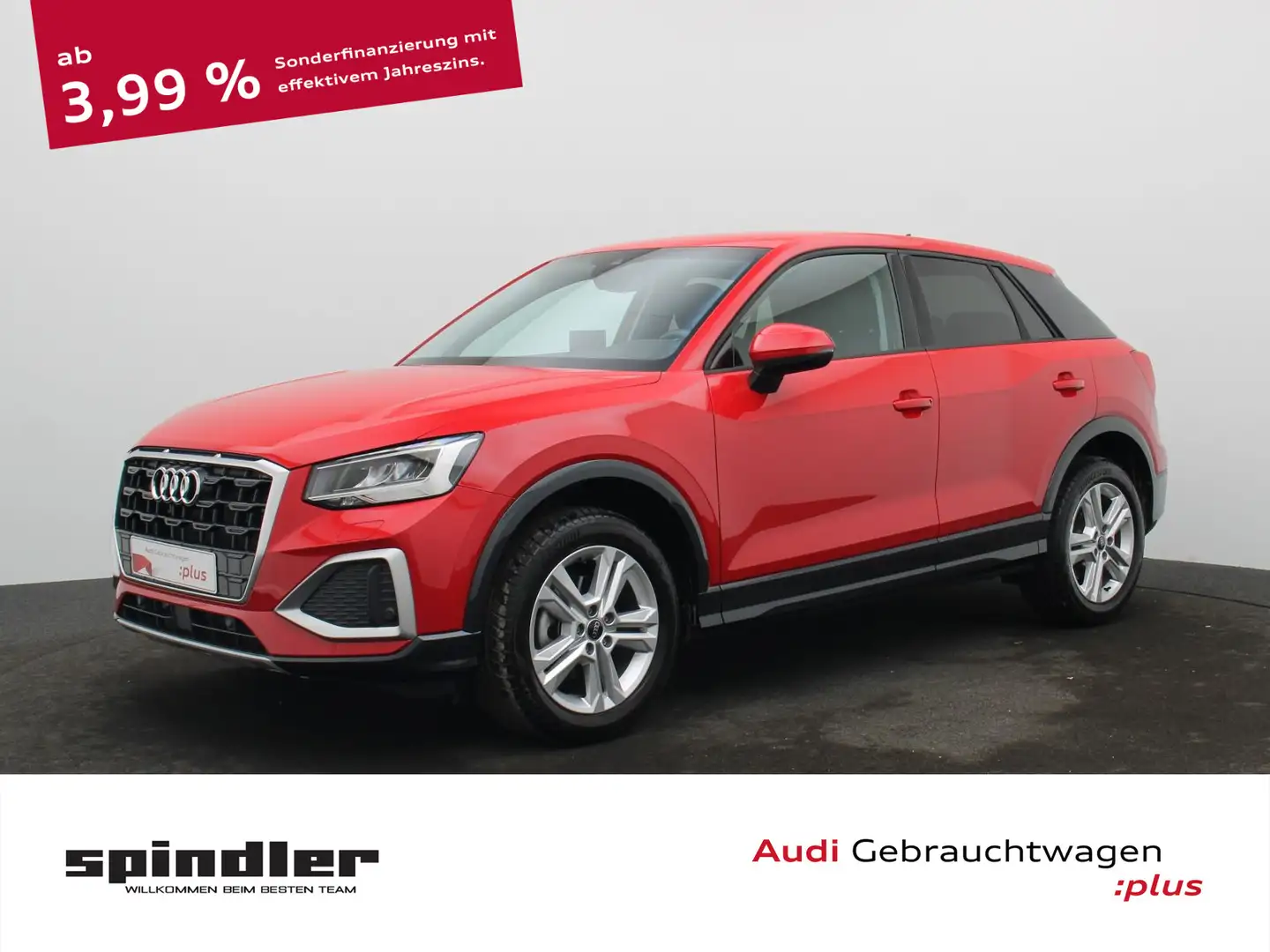 Audi Q2 advanced 35 TFSI S-tronic / Connect, LED, AHK Rot - 1