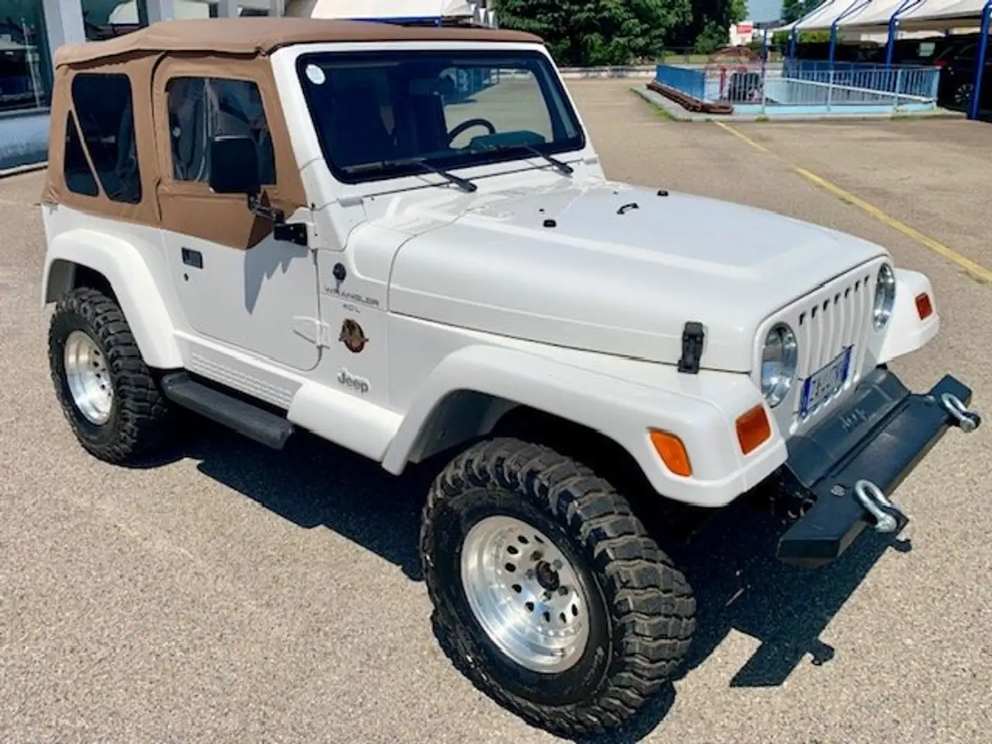 Jeep Wrangler Wrangler Soft Top 4.0 Sahara Bianco - 1
