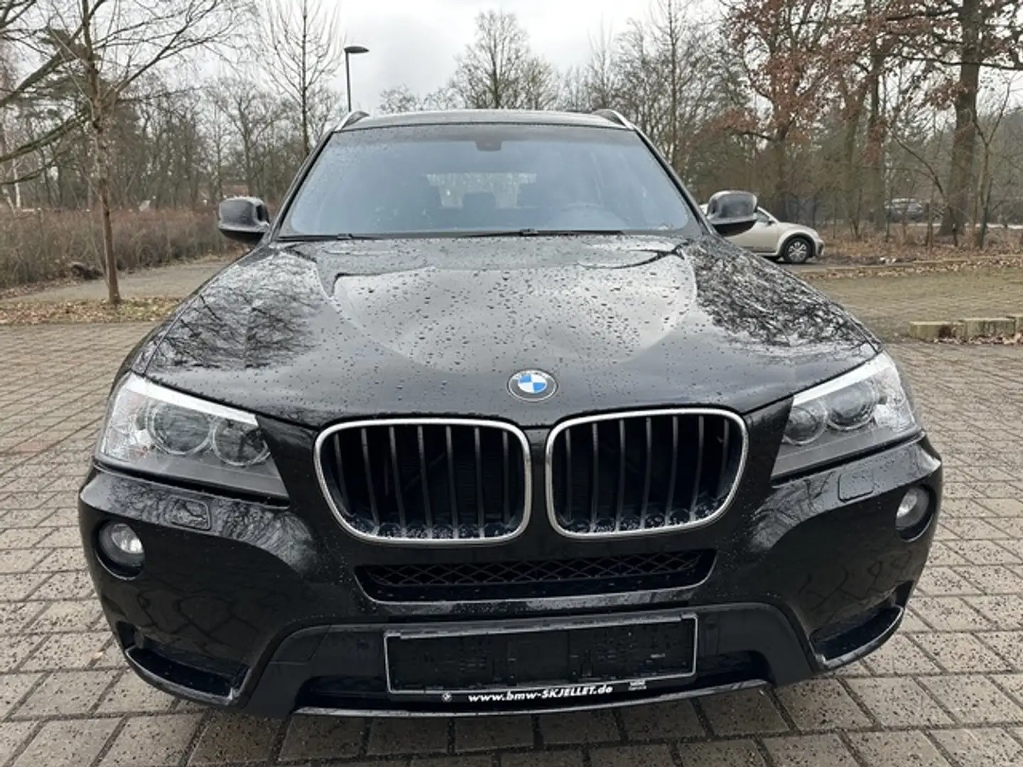 BMW X3 xDrive 20d Leder Navi Ahk. 1.Hand Schwarz - 2