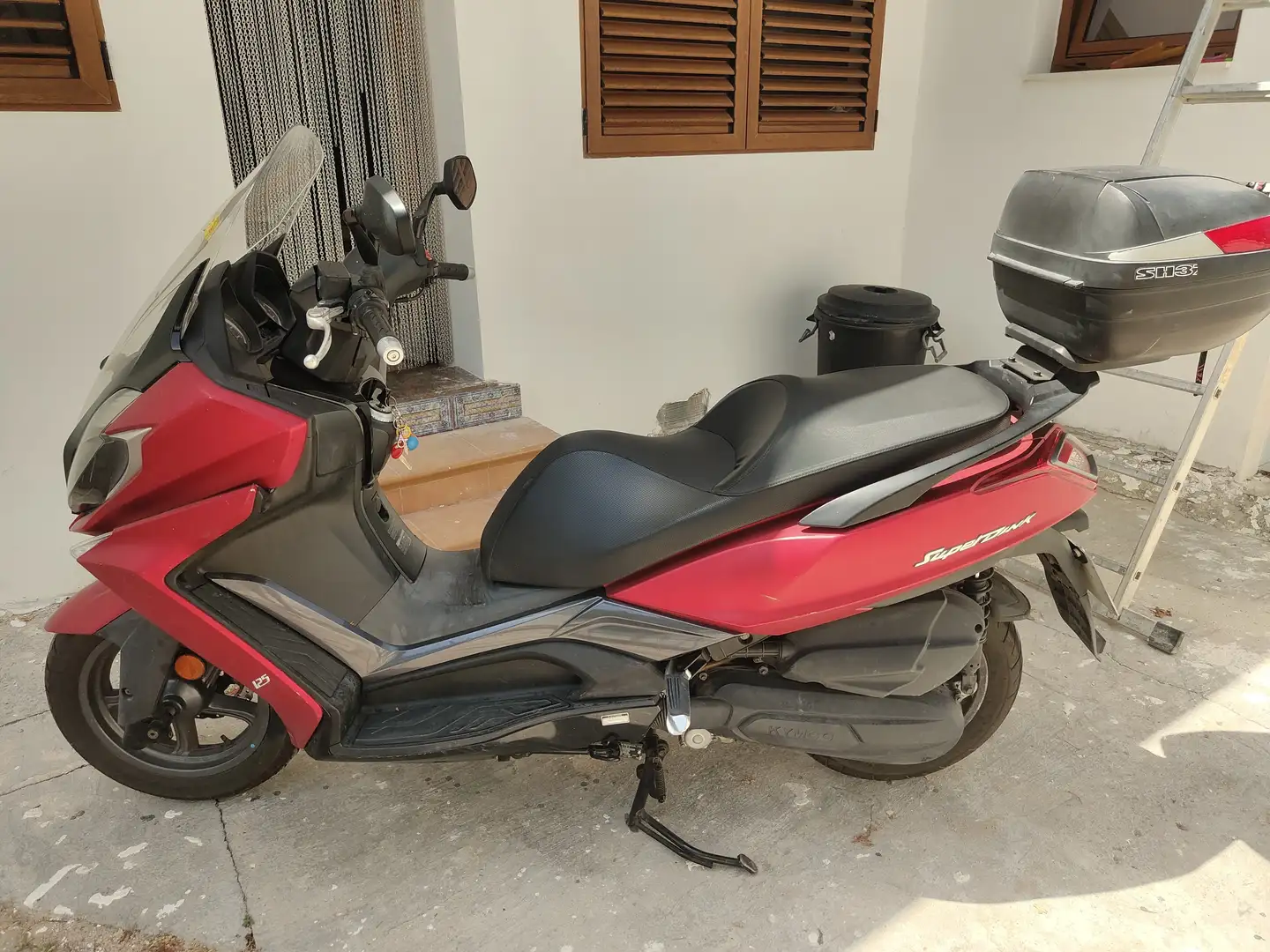 Kymco Super Dink 125 Scooter Rojo - 2