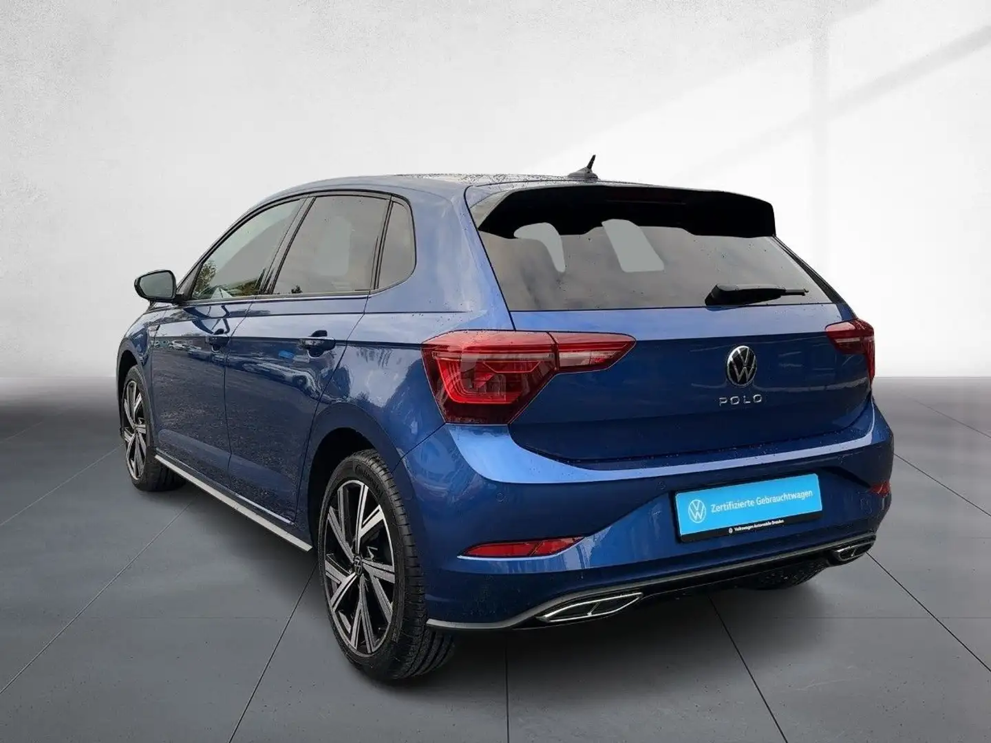 Volkswagen Polo R-Line 1.0 TSI IQ.LIGHT APP PDC TRAVEL Blau - 2