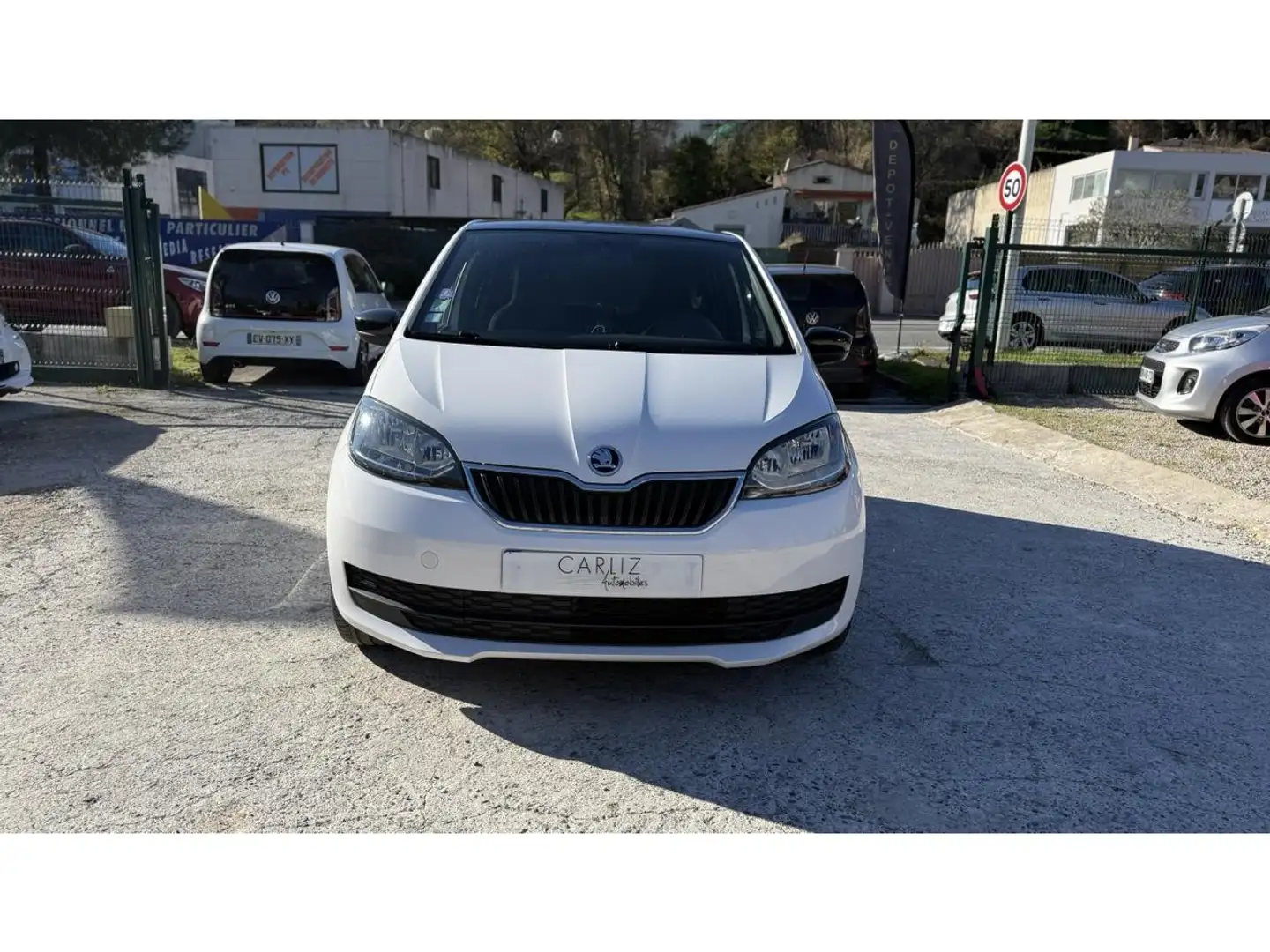 Skoda Citigo Citigo 1.0 12V MPI 60cv Clever Weiß - 2