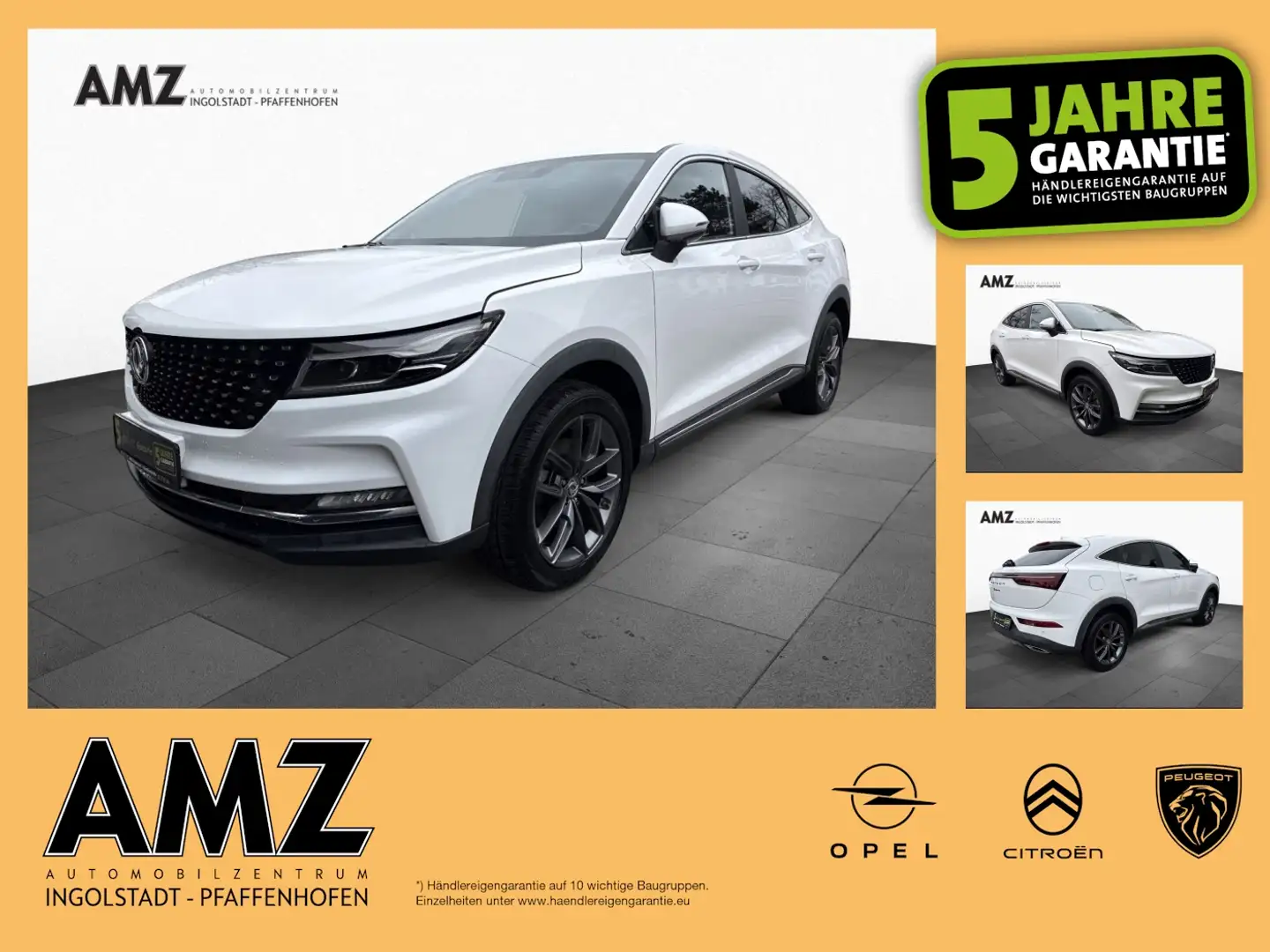 DFSK Fengon 5 Kamera Automatik Leder Panoramadach Blanco - 1