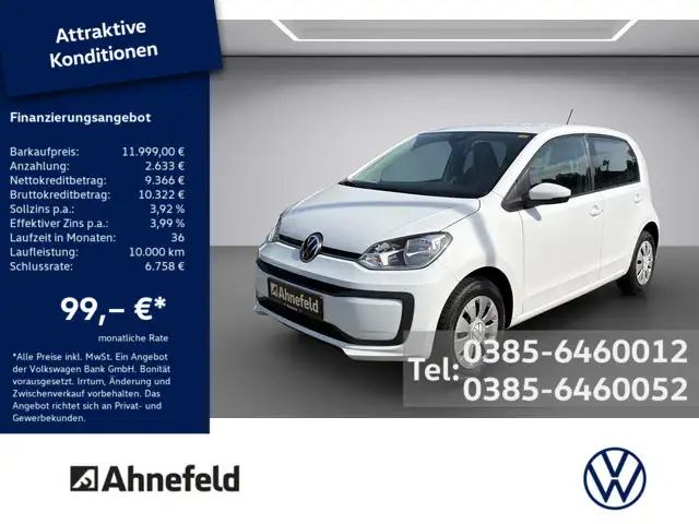 Volkswagen up! 1.0 KLIMA PDC RÜCKFAHRKAMERA FACELIFT