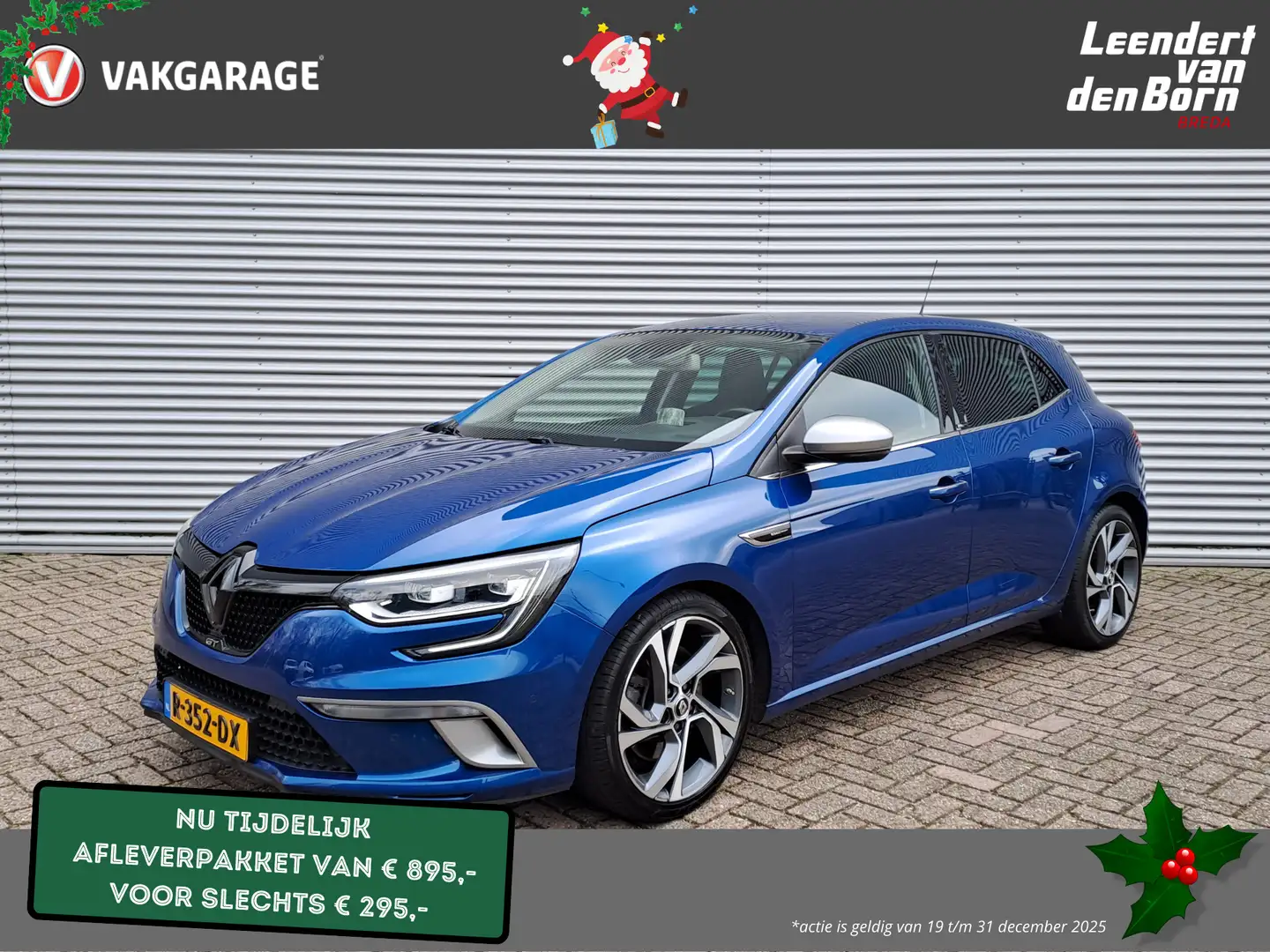 Renault Megane 1.6 TCe GT | Head up | Navi | Automaat | GT | Came Blauw - 1