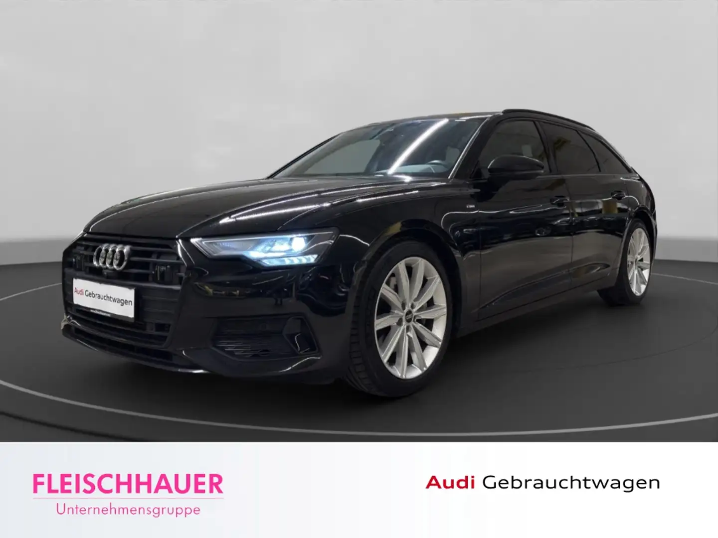 Audi A6 Avant 45 TFSI quattro LED+ACC+BUSINESS+NAVI+RFK+DC Schwarz - 1