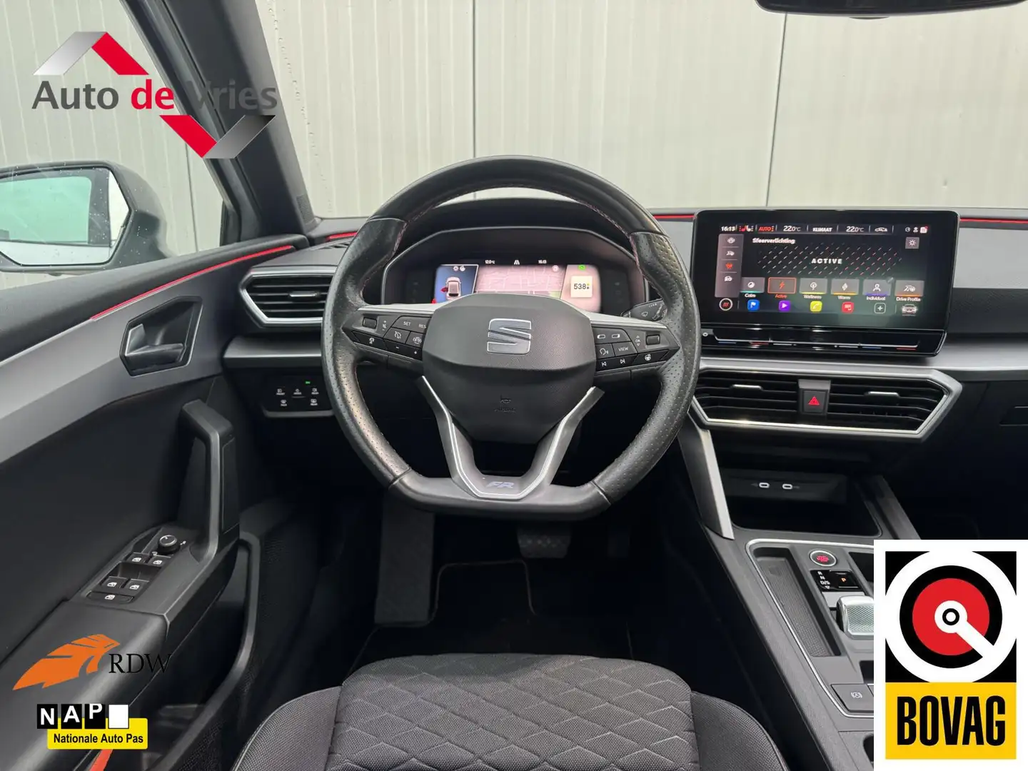 SEAT Leon 1.5 TSI FR Launch Edition|NL-Auto|Schuifdak Wit - 2