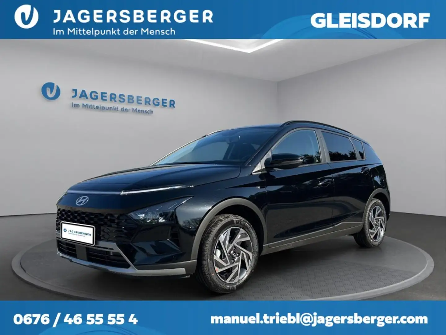 Hyundai BAYON GO Plus 1.0 T-GDI*Frühlings - Aktion* Schwarz - 1
