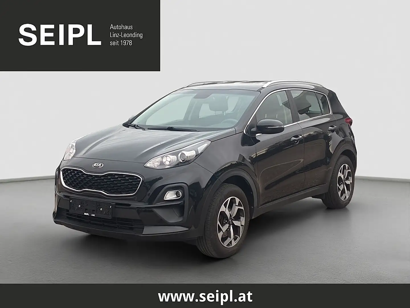 Kia Sportage 1,6 GDI GPF Silber*Navi*Rückfahrk*Sitz+Lenkradh... Schwarz - 2