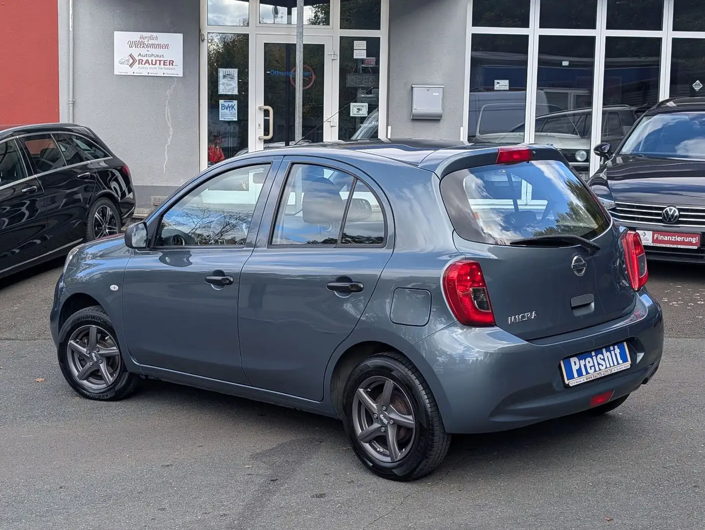 Nissan Micra 1.2 Visia First Klima 1.Hd TÜV NEU Grün - 2