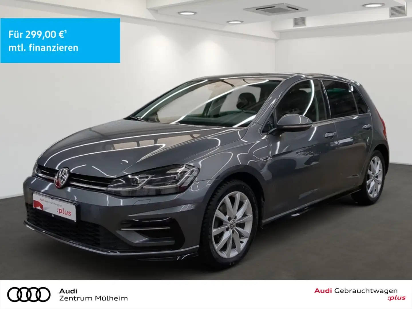 Volkswagen Golf VII Lim. Highline Navi LED R-Line Exterieur Grigio - 1