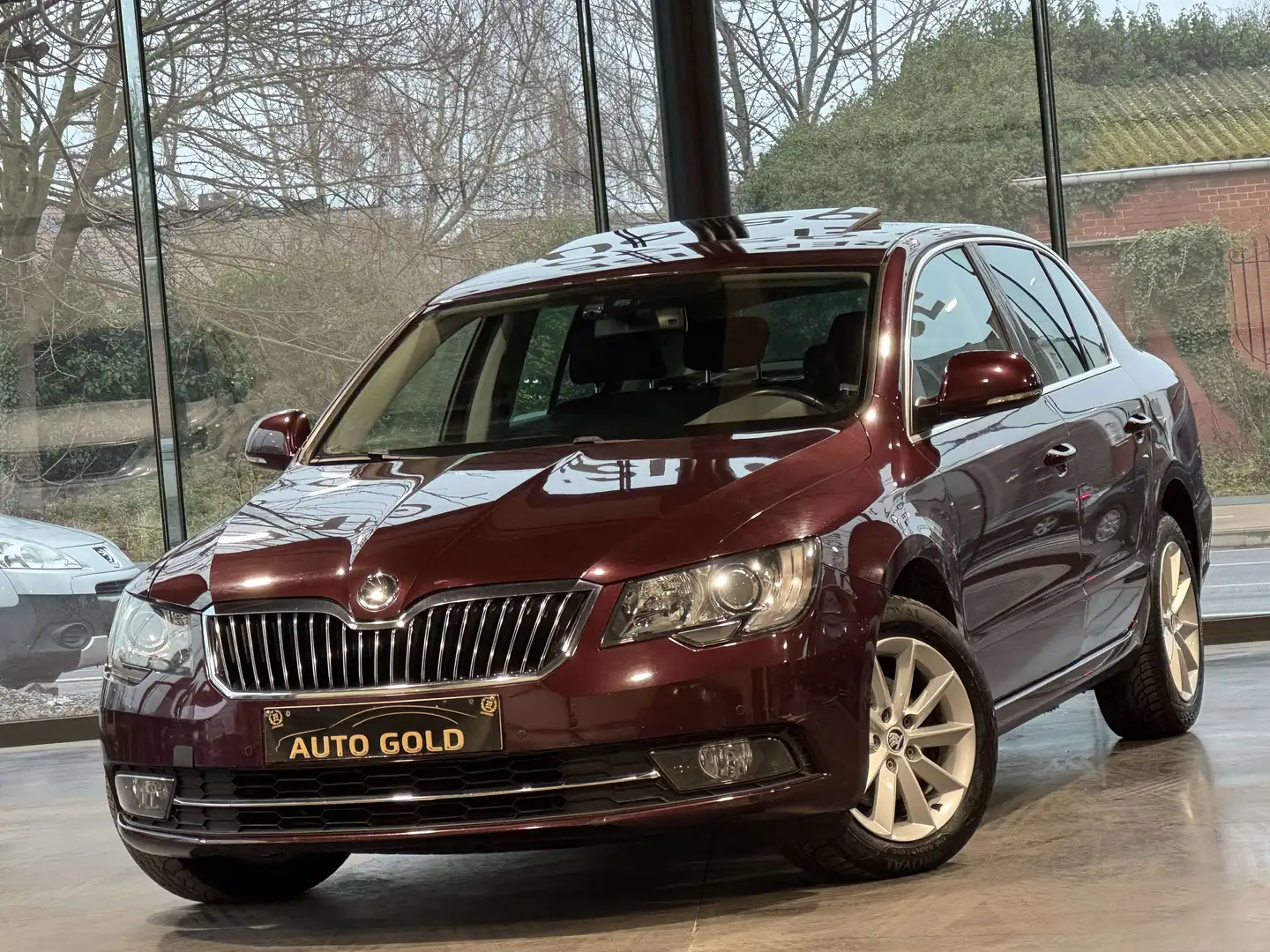 Skoda Superb 1.6 CR TDi/XENON/NAVIGATION/FULLOPTIONS/1PROP CARN Mauve - 1