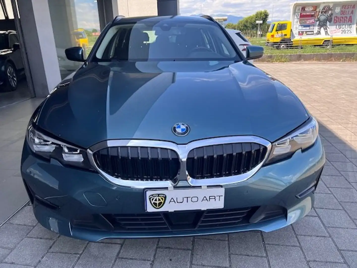 BMW 318 318d Touring mhev 48V Business Advantage auto Blu/Azzurro - 2