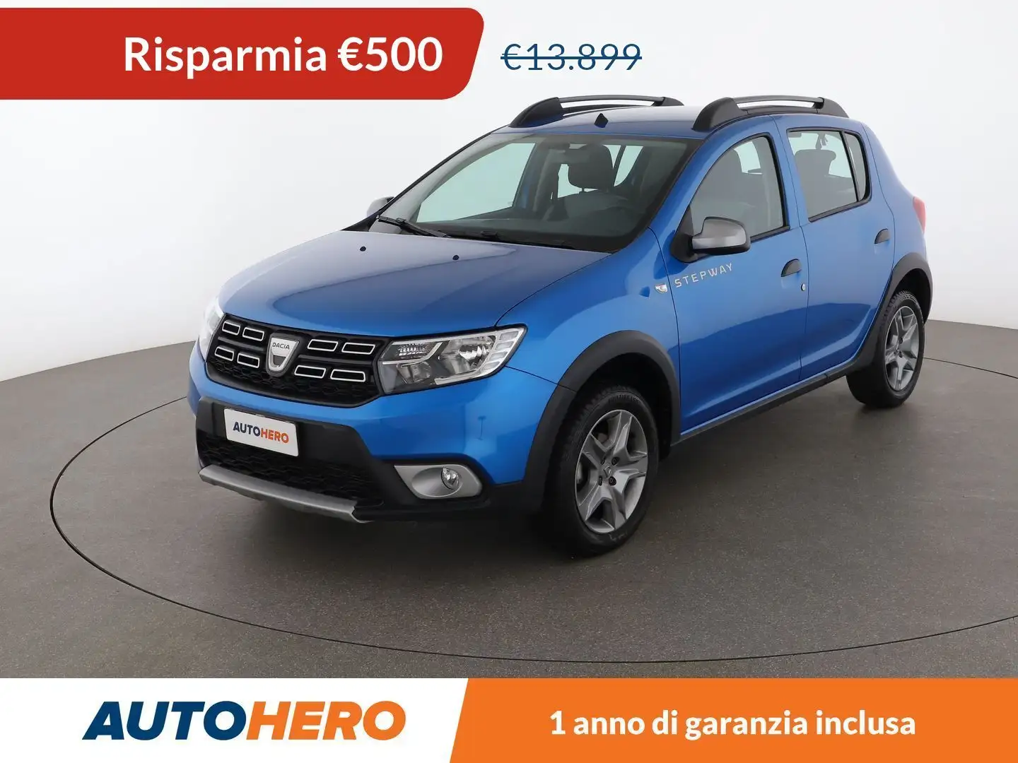Dacia Sandero 1.5 dCi Stepway Comfort 95 CV Bleu - 1