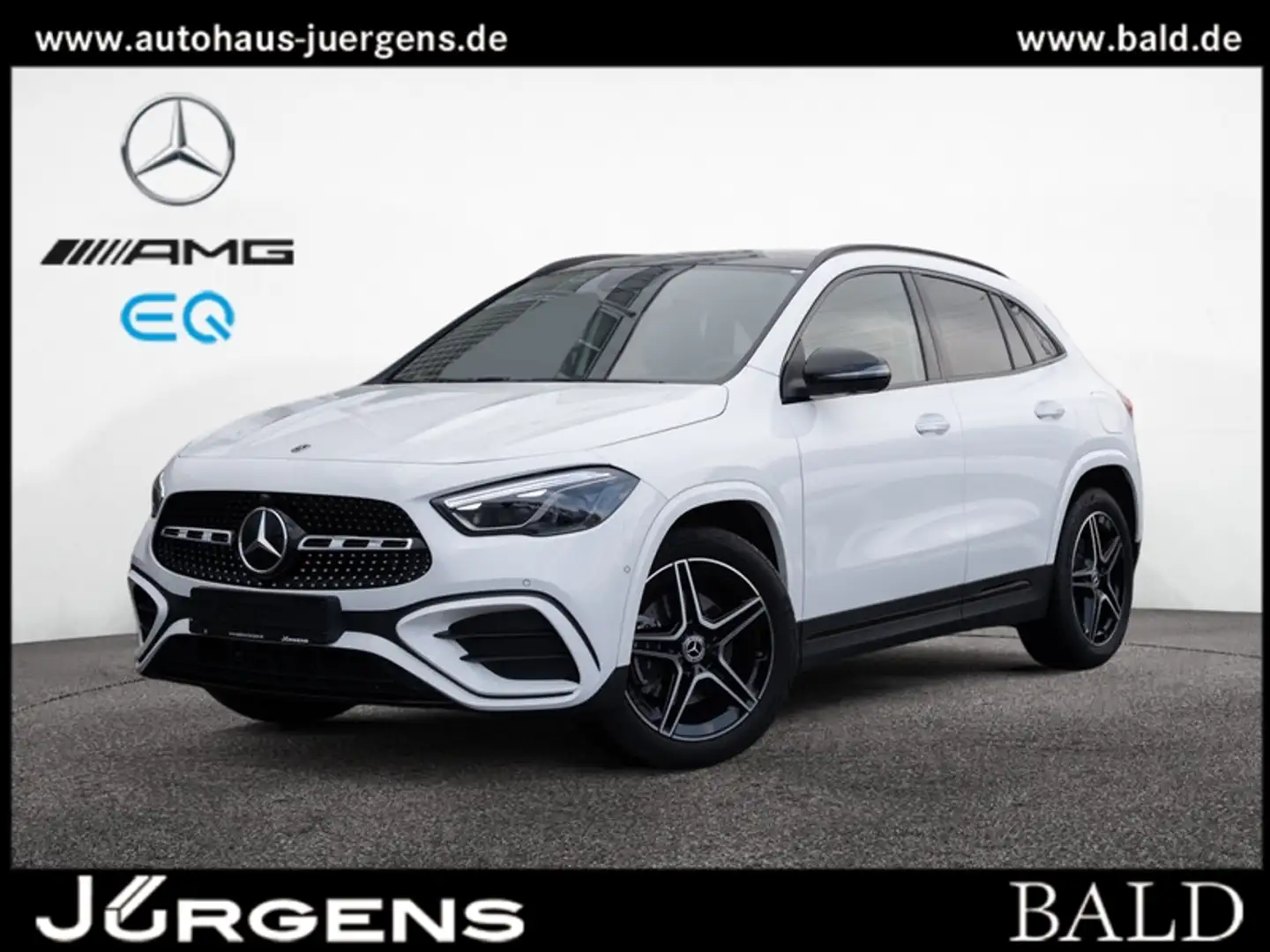 Mercedes-Benz GLA 220 4MATIC AMG-Sport+Pano+Distr+MLB+Night Weiß - 1