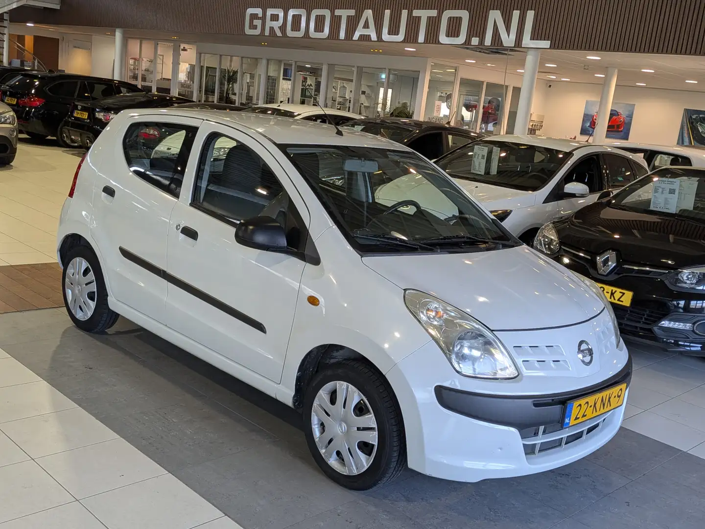 Nissan Pixo 1.0 Visia 1e Eigenaar, Stuurbekrachtiging Weiß - 1