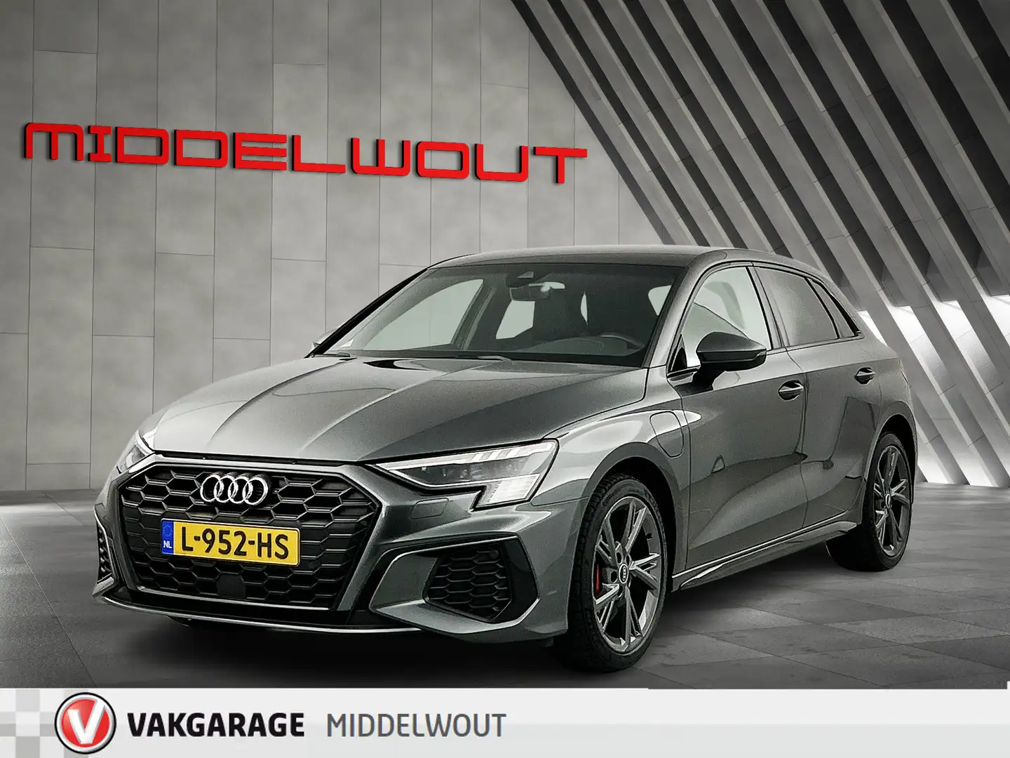 Audi A3 Sportback 45 TFSI e S-Line Competition/RS3-Stoelen Grijs - 1
