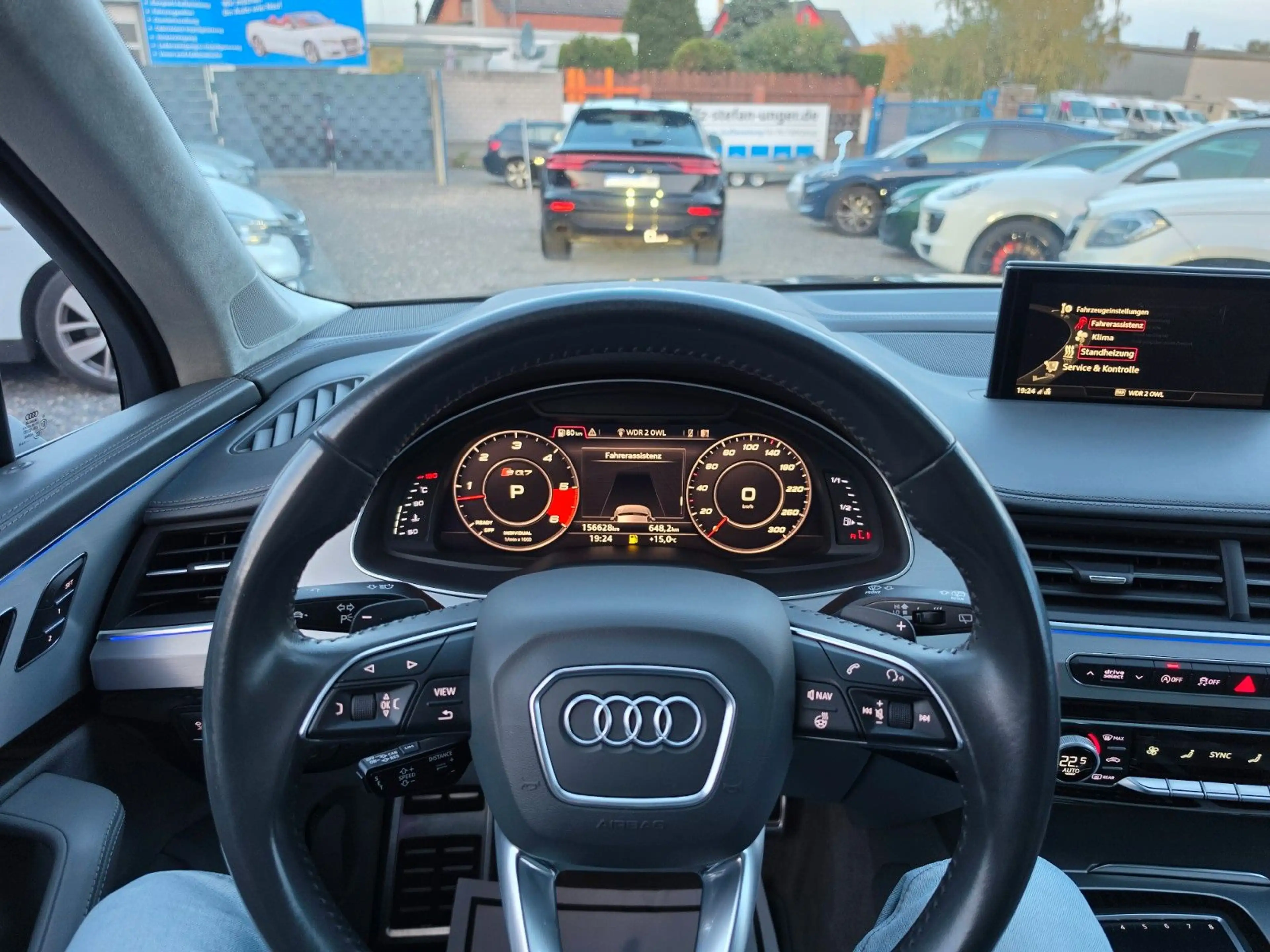 Audi SQ7 4.0 TDI QUATTRO 22 ZOLL MASSAGE PANO VIRTUAL — photo 11