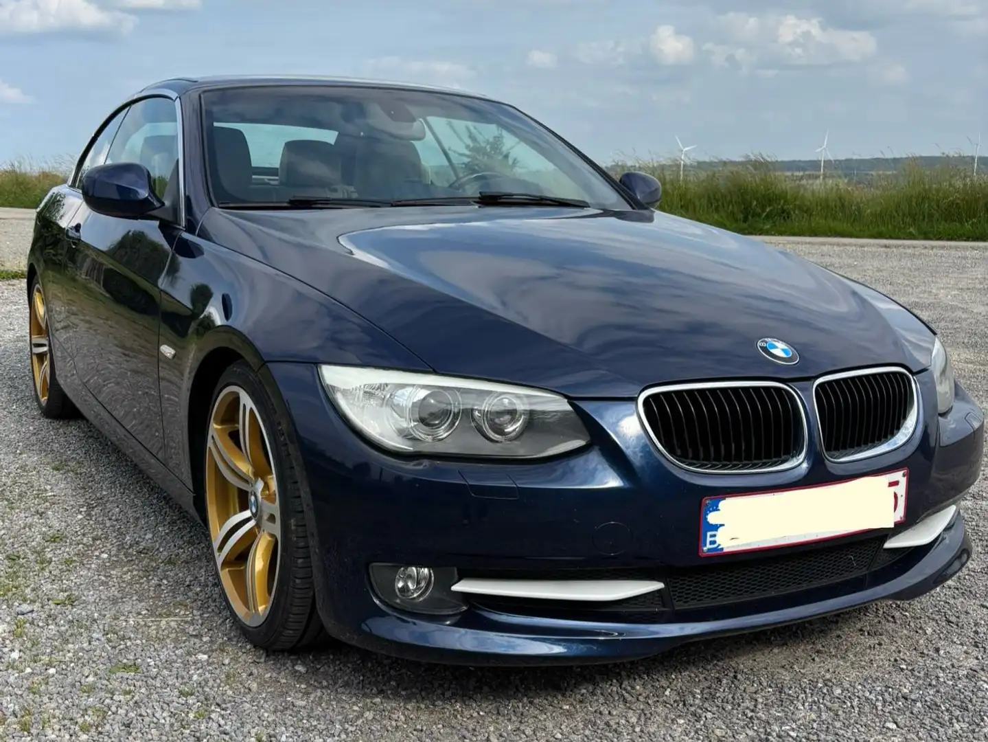 BMW 320 Cabriolet 320 dA Blue - 1