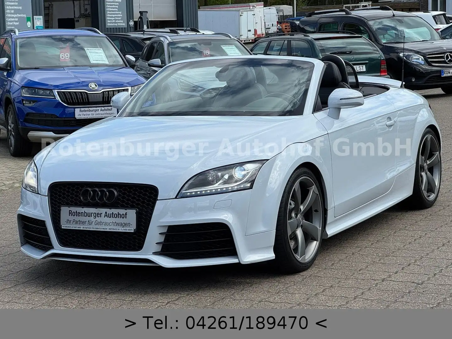 Audi TT RS 2.5 TFSI*CABRIO*QUATTRO*LEDER*NAVI*XENON* Grigio - 2