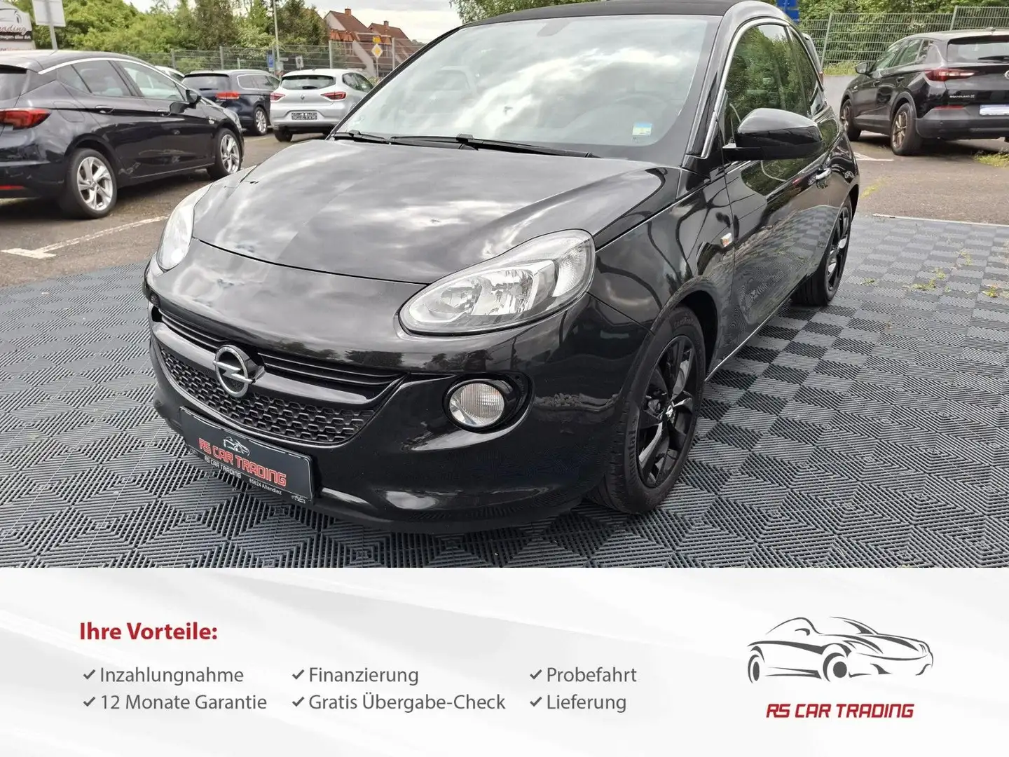 Opel Adam Open Air*Tüv-Service Neu*1-Jahr Garantie * Schwarz - 2