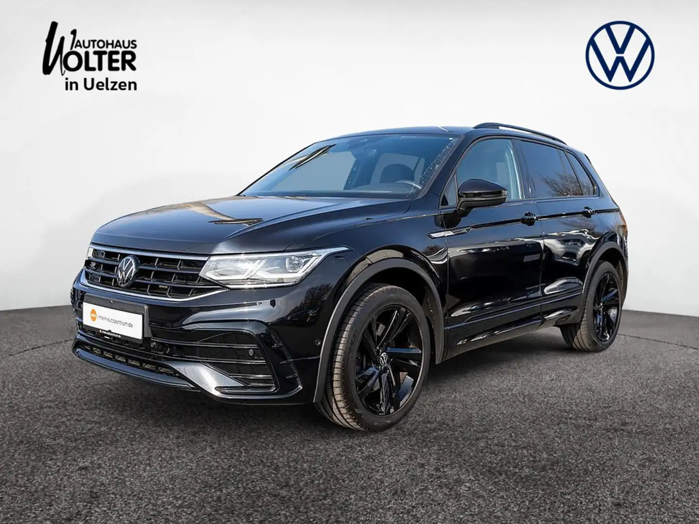 Volkswagen Tiguan 2.0 TDI R-Line 4M AHK MATRIX H-K KAM Nero - 1