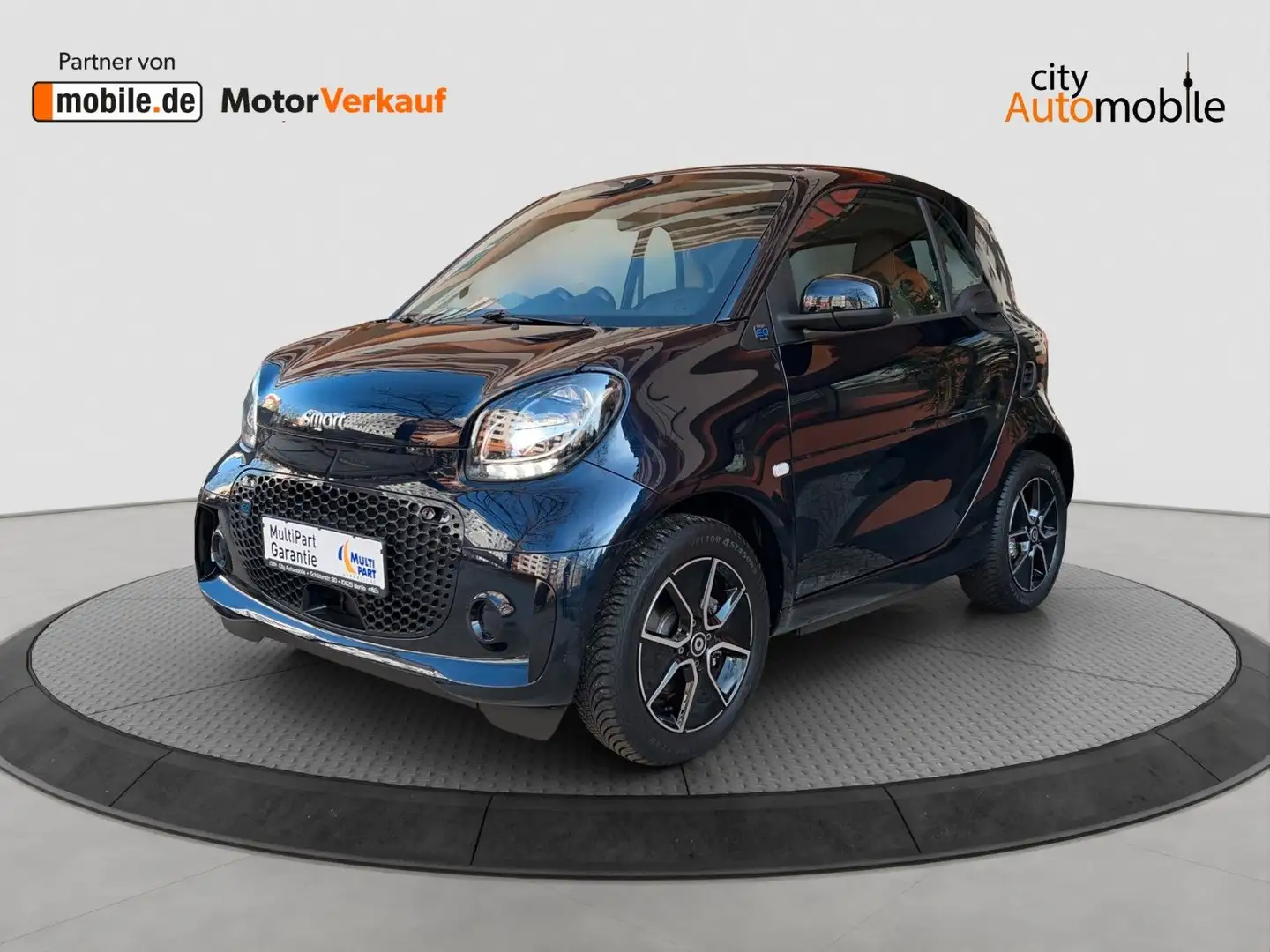 smart forTwo fortwo electric drive EQ/1.Hand/Pano-Dach Blau - 1