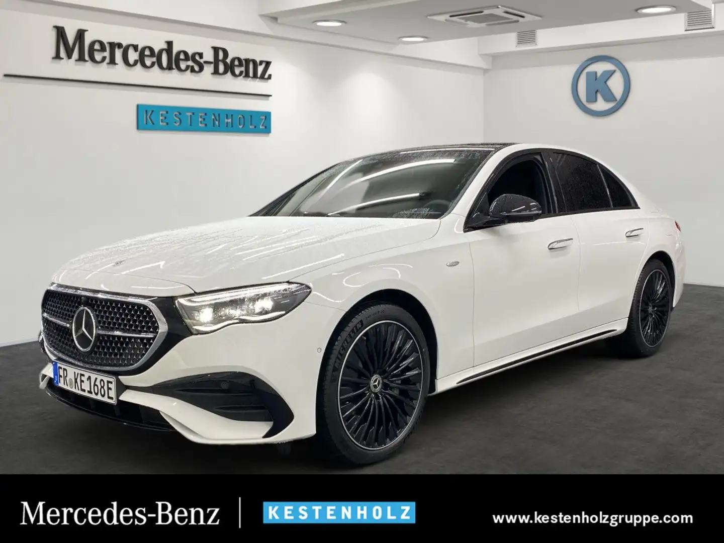 Mercedes-Benz E 300 de 4Matic AMG+AHK+PANO+KEYLESS+DIGITAL Wit - 1