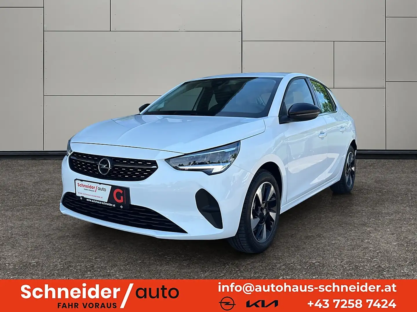 Opel Corsa-e 50kWh Corsa Weiß - 1