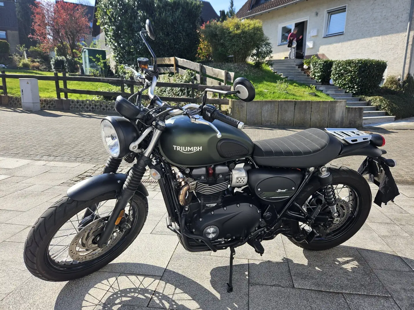Triumph Street Scrambler Scrambler 900 Verde - 2