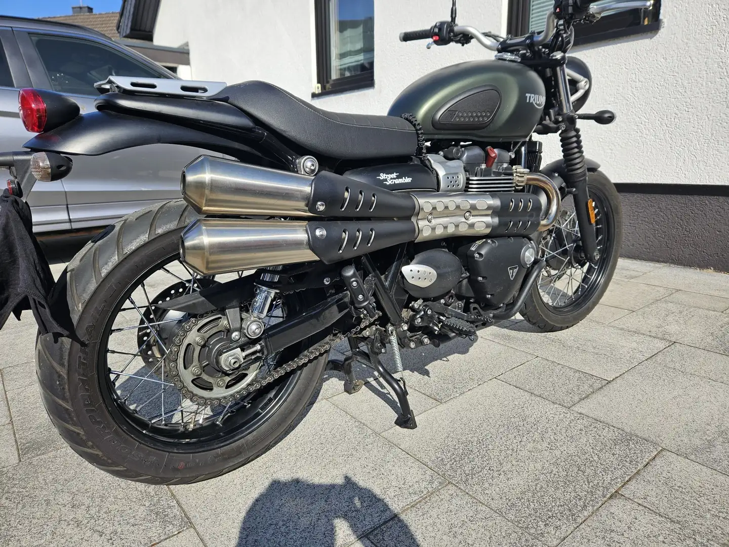 Triumph Street Scrambler Scrambler 900 Verde - 1