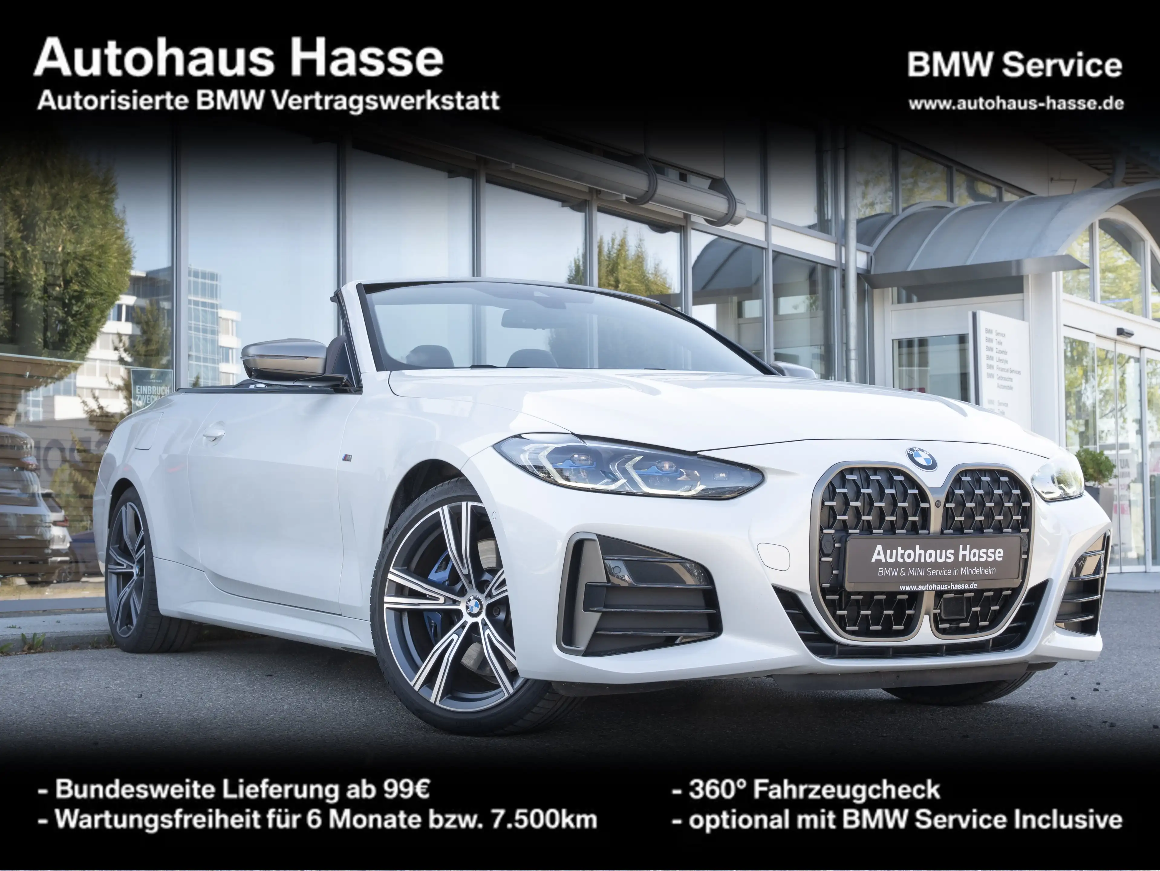 BMW 440 M440i xDr Cabrio 19Z AHK LASER 360° NACKEN ACC