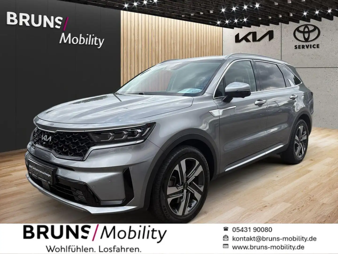 Kia Sorento Spirit 4WD 2.2 CRDi Grau - 1