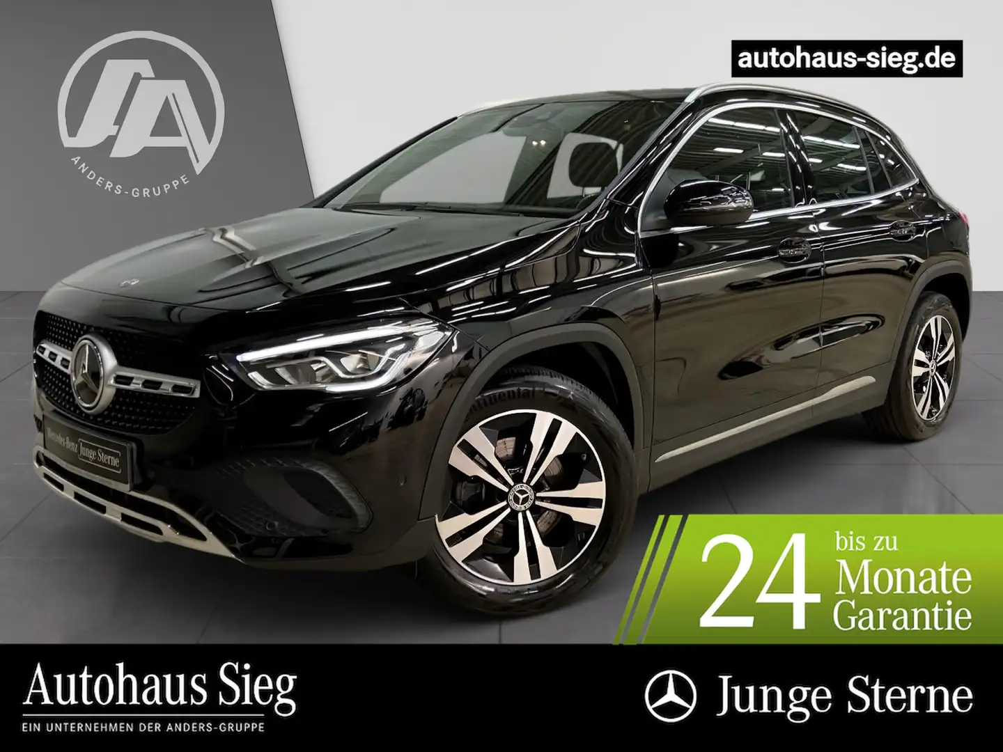 Mercedes-Benz GLA 200 d Progressive+MBUX+LED+Kam+SHZ+PDC+EASY Noir - 1