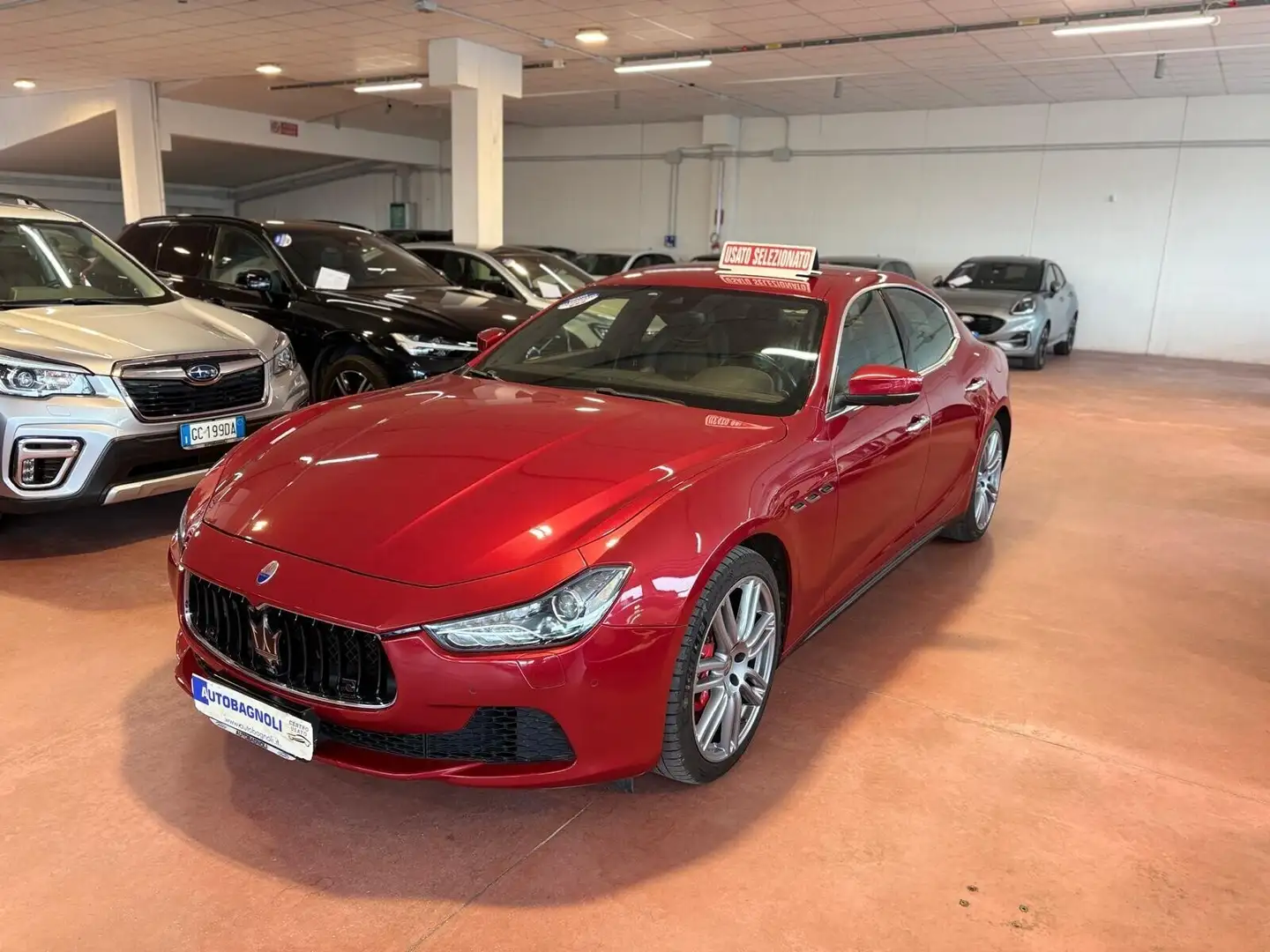 Maserati Ghibli 3.0 Diesel 275 CV Aut. Rouge - 1