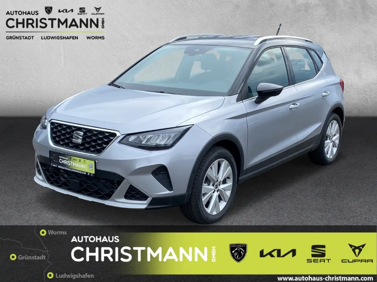SEAT Arona Seat 1,0 Xperience *Apple CarPlay *Android Auto *M Silber - 1