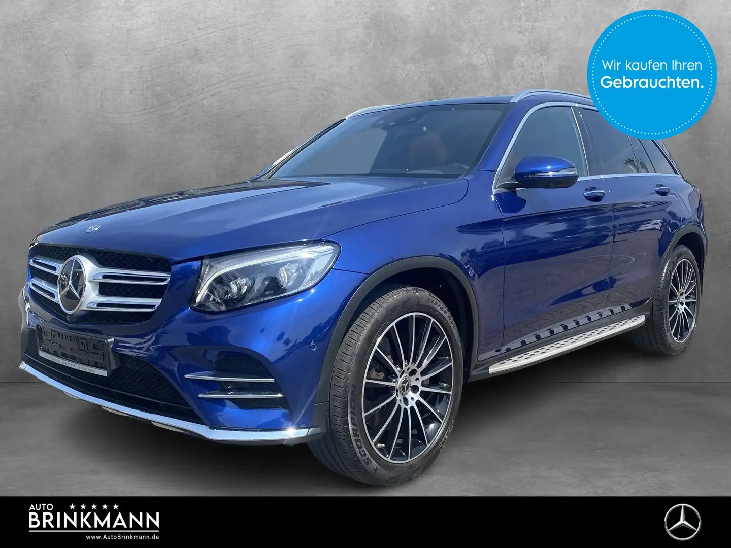 Mercedes-Benz GLC 300 GLC300 4M AMG-HUD/AHK/BURMESTER/DISTRONIC/MEMORY Bleu - 1