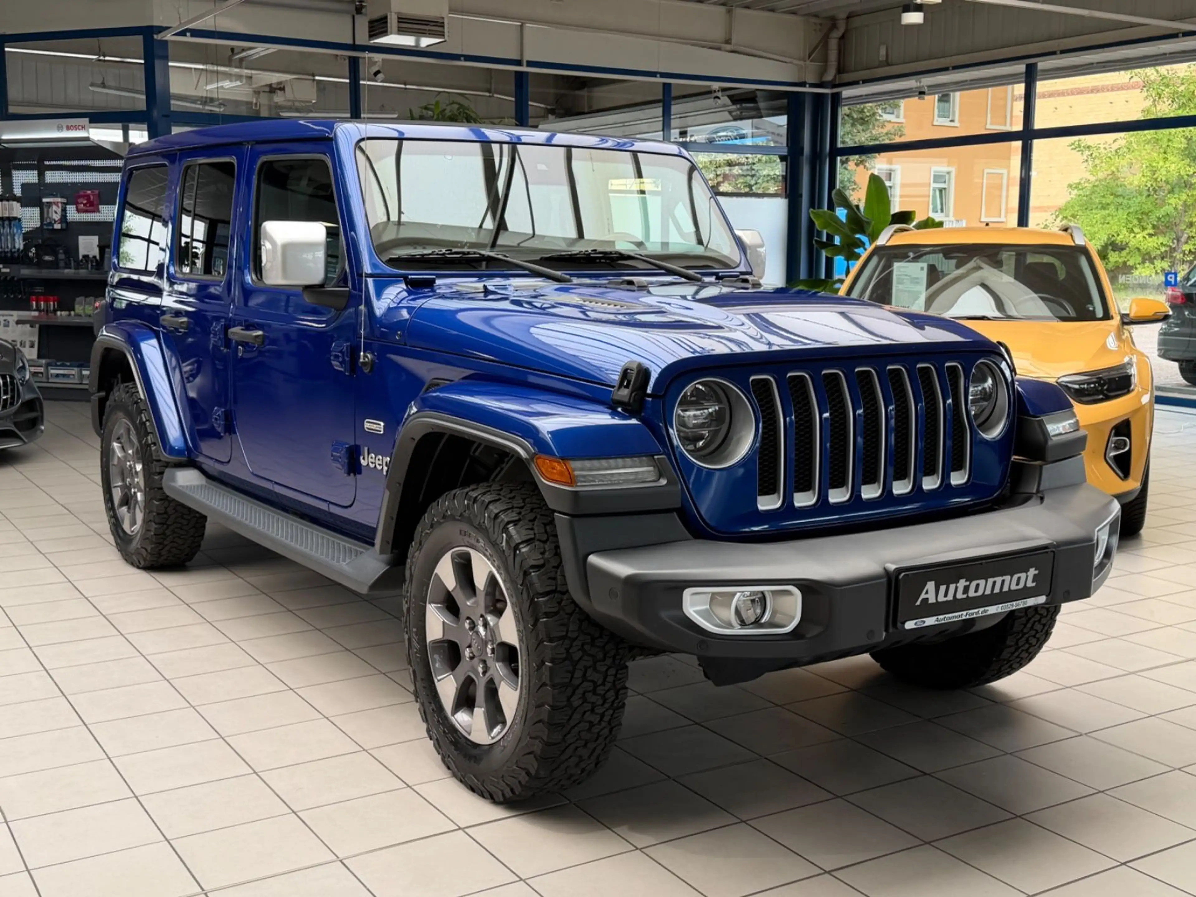 Jeep Wrangler 2.2 CRDi Unlimited Sahara*LED*AHK — photo 4