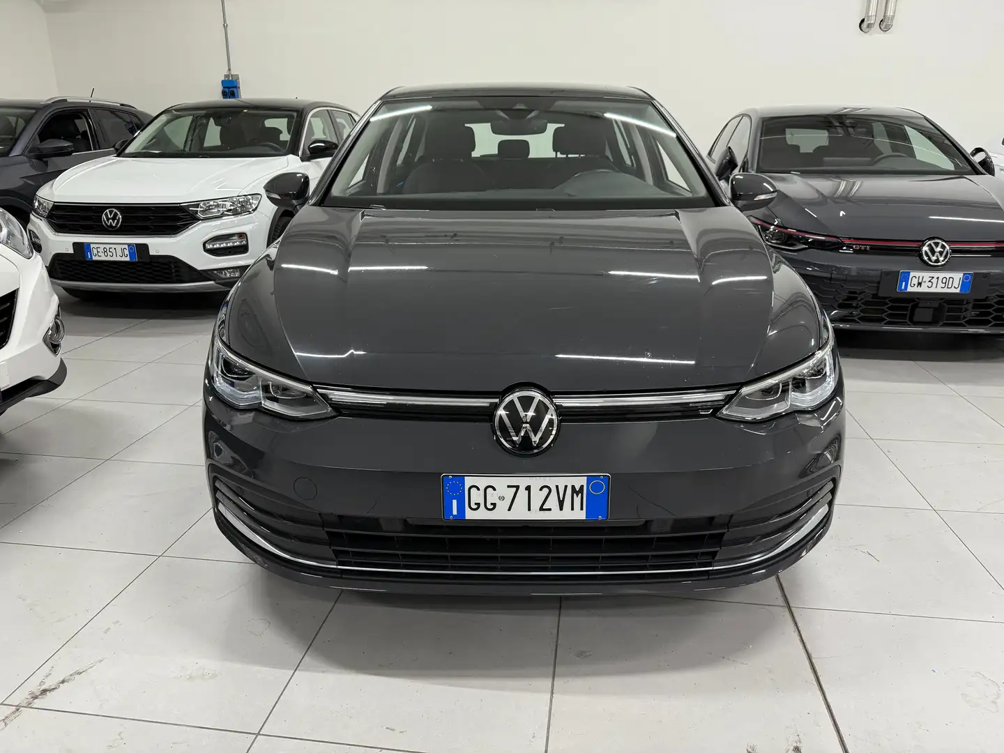 Volkswagen Golf Golf 2.0 tdi Style 115cv dsg Grijs - 2