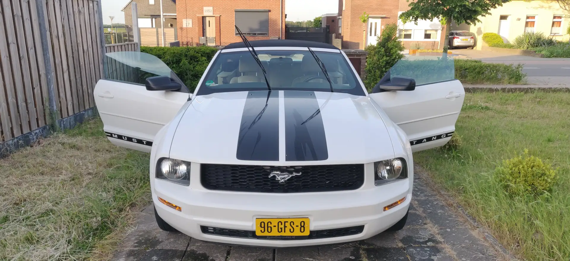 Ford Mustang 4.0 V6 Blanc - 1