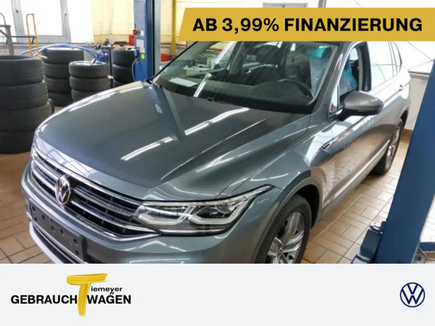 Volkswagen Tiguan Allspace 2.0 TDI 4M ELEGANCE ERGO-SITZE S Grau - 1