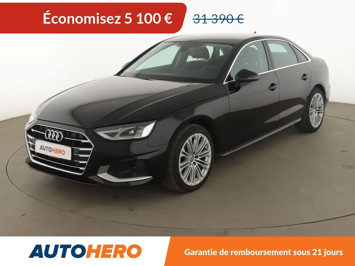 Audi A4 40 TDI S Tronic Schwarz - 1