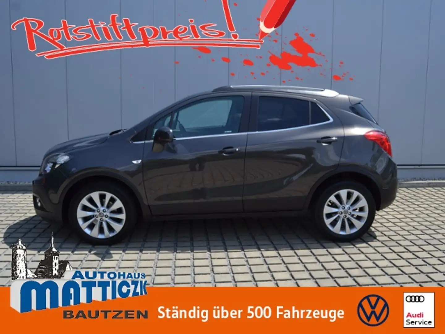Opel Mokka 1.4T 140 PS 4x4 Innovation PREMIUM//XENON/18-ZOLL Grau - 1