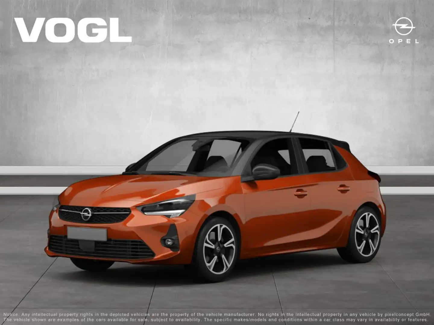 Opel Corsa Elegance 1.2 100PS Elegance Orange - 1