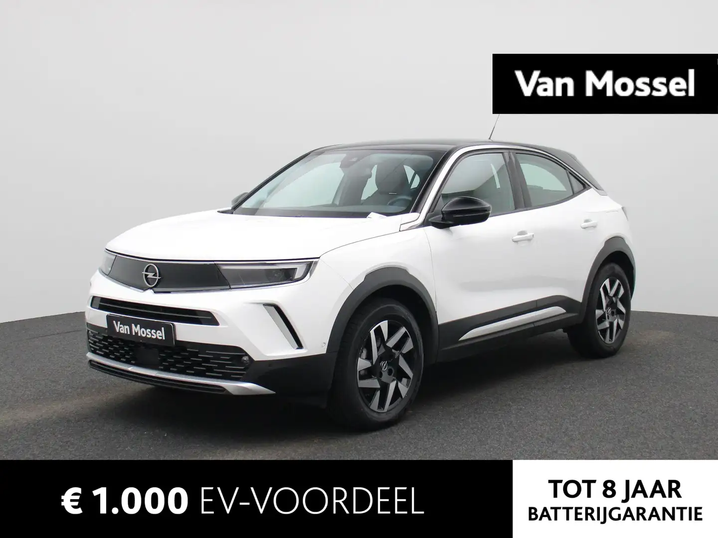 Opel Mokka-E Elegance 50-kWh 136Pk | Navigatie | Airconditionin Wit - 1