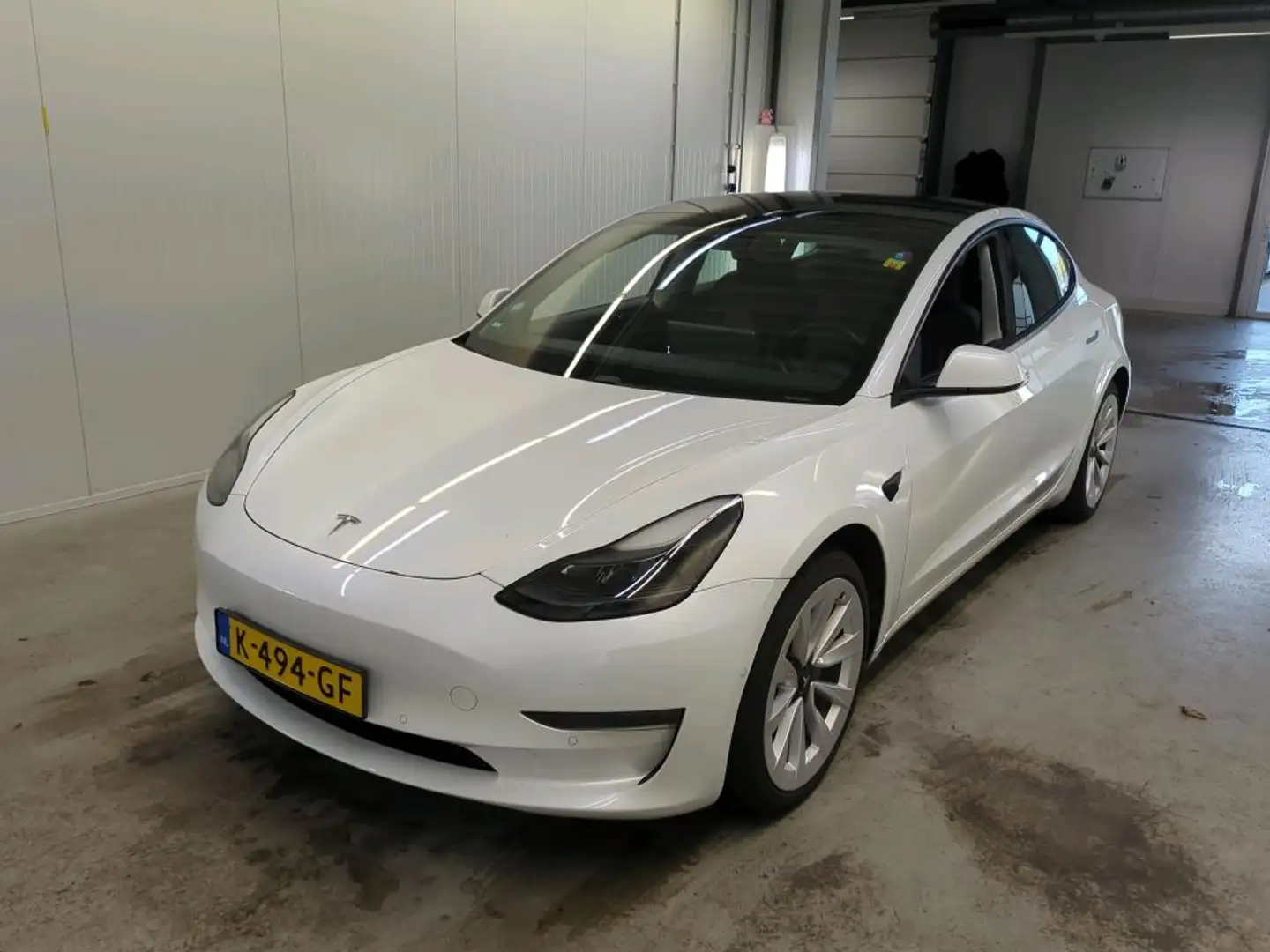 Tesla Model 3 Long-Range AWD 351pk 75 kWh FACELIFT [ TREKHAAK+WA Blanc - 1